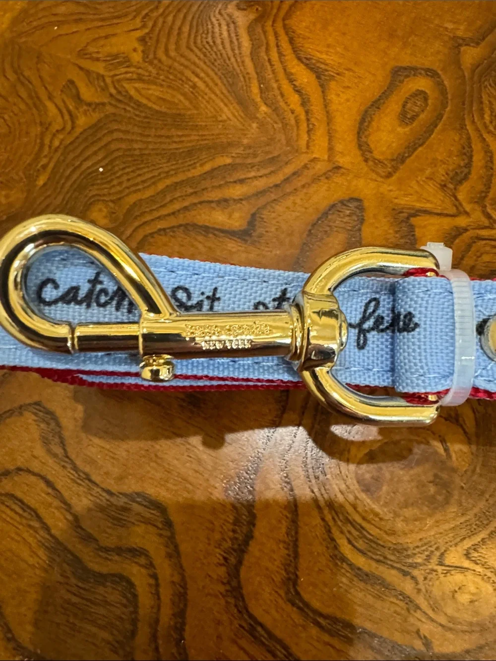 kate spade S/M  Blue Dog Leash - Picture 2 of 4